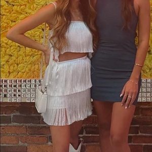 12th Tribe Fringe Skirt